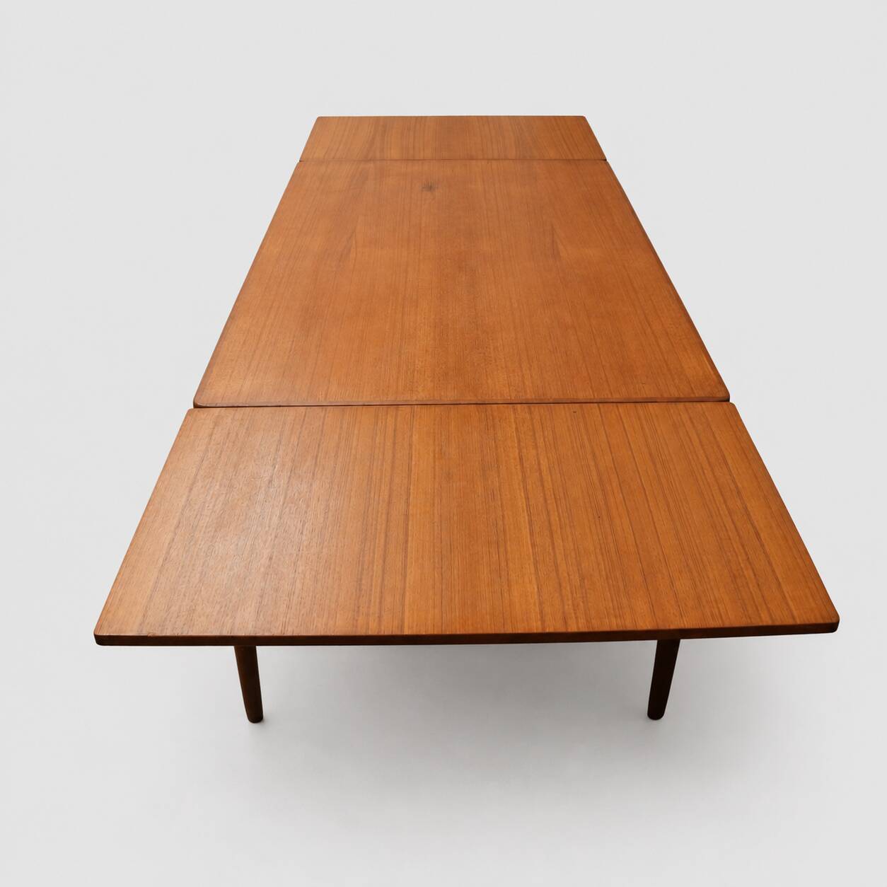 Table à manger extensible vintage des années 60