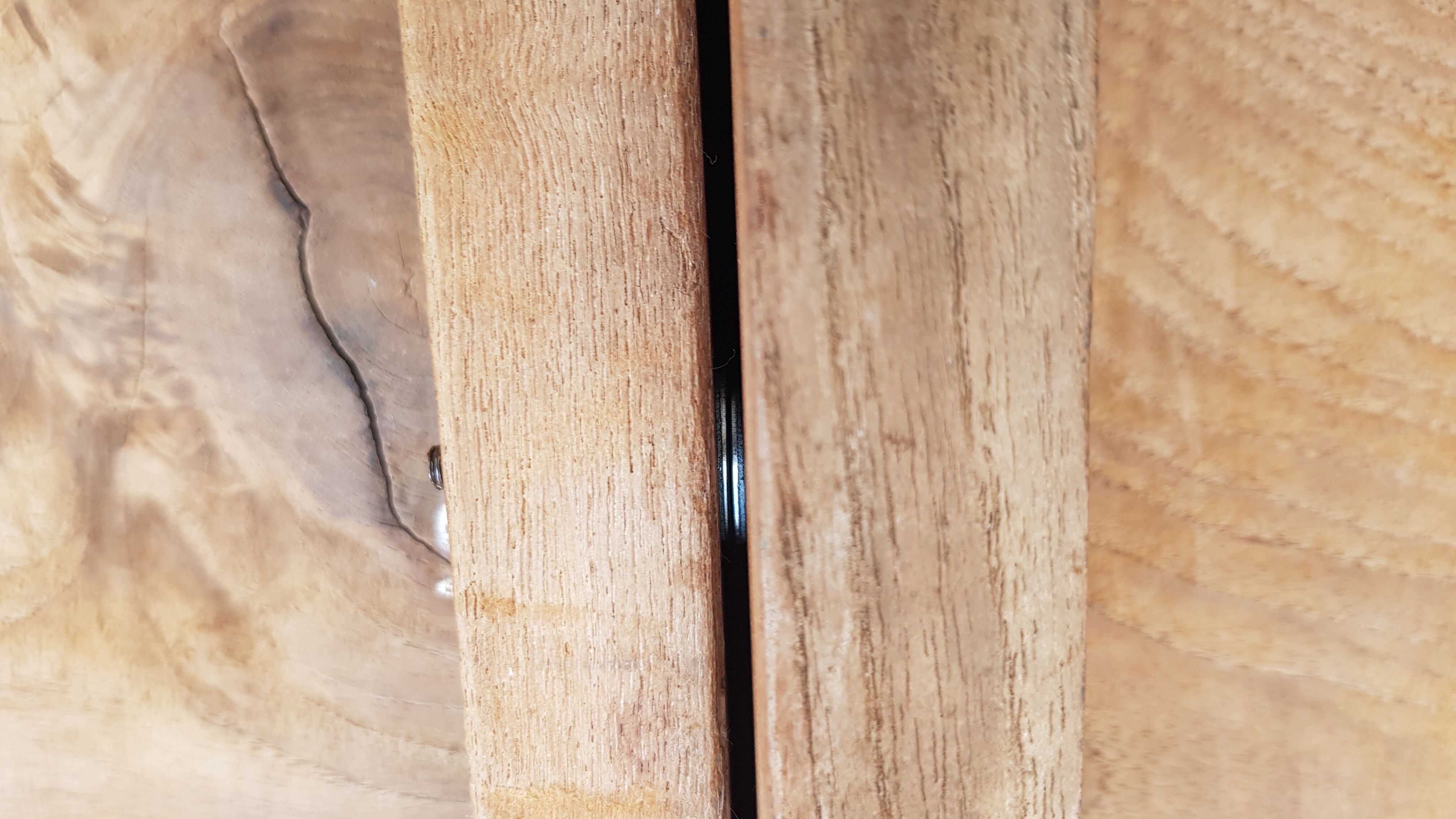 Old Burmese teak dining table
