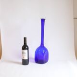 Cobalt Blue Empoli Glass Vase
