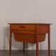 Pair of bedside tables "pelicans" in teak, norwegian 1960s