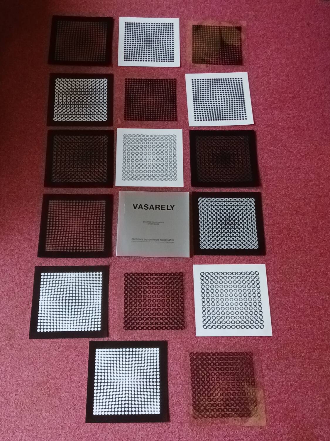 Rare Complete Portfolio "Deep Kinetics" - Victor Vasarely - Ed. Gr