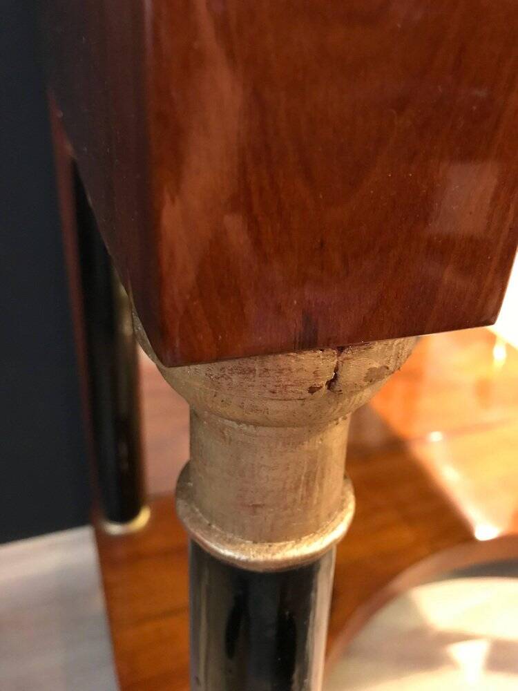 German Biedermeier Console Table in Cherry, 1820