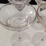 Suite of 6 glasses