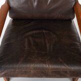 Capella Easy Chairs with Ottoman by Illum Wikkelsø for Nelse Eilersen, Denmark, 1950s, Set of 3