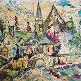 Peinture montagne
