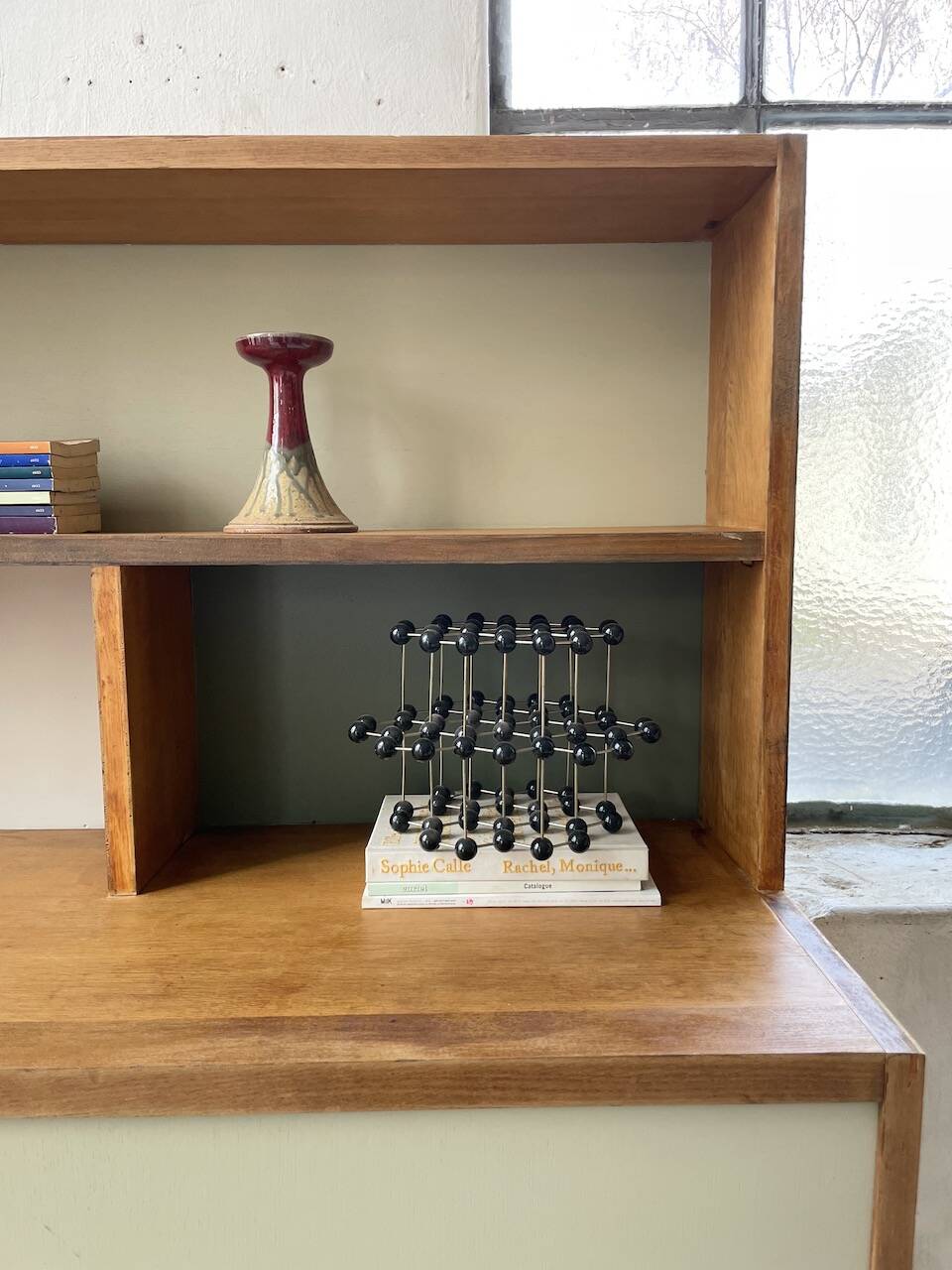 Teak bookcase from the 1950s