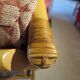 Vintage - Set of 2 woven rattan, bamboo and wood armchairs - Natural colour - 1980s