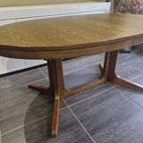 Vintage Baumann extendable table, 1970s