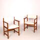 Paire de fauteuils scandinaves années 60