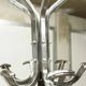 1960s industrial parrot coat rack chrome