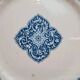 Antique plate Gien 19th century – Grand Dépôt E. Bourgeois Paris – Ironstone