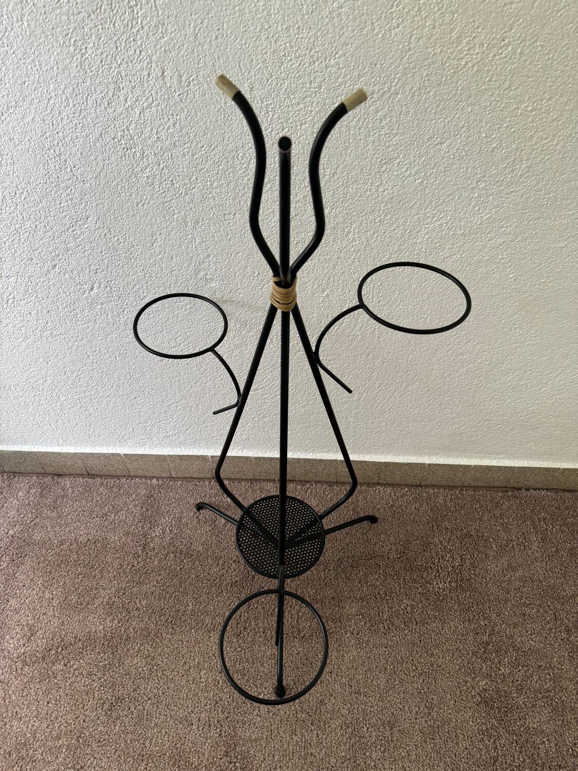 Porte plantes design années 60 dlg Matégot