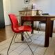 Red vintage 90's Ikea chair