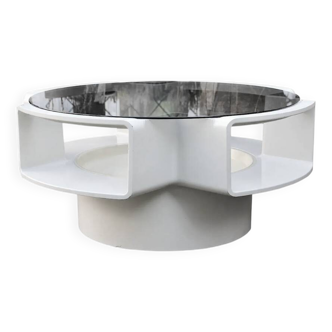 Table basse UFO Vintage • Jean Maneval • Space Age • 1970
