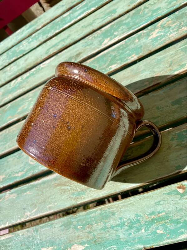 Pot à graisse ancien