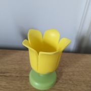 Lot de deux coquetiers tulipes
