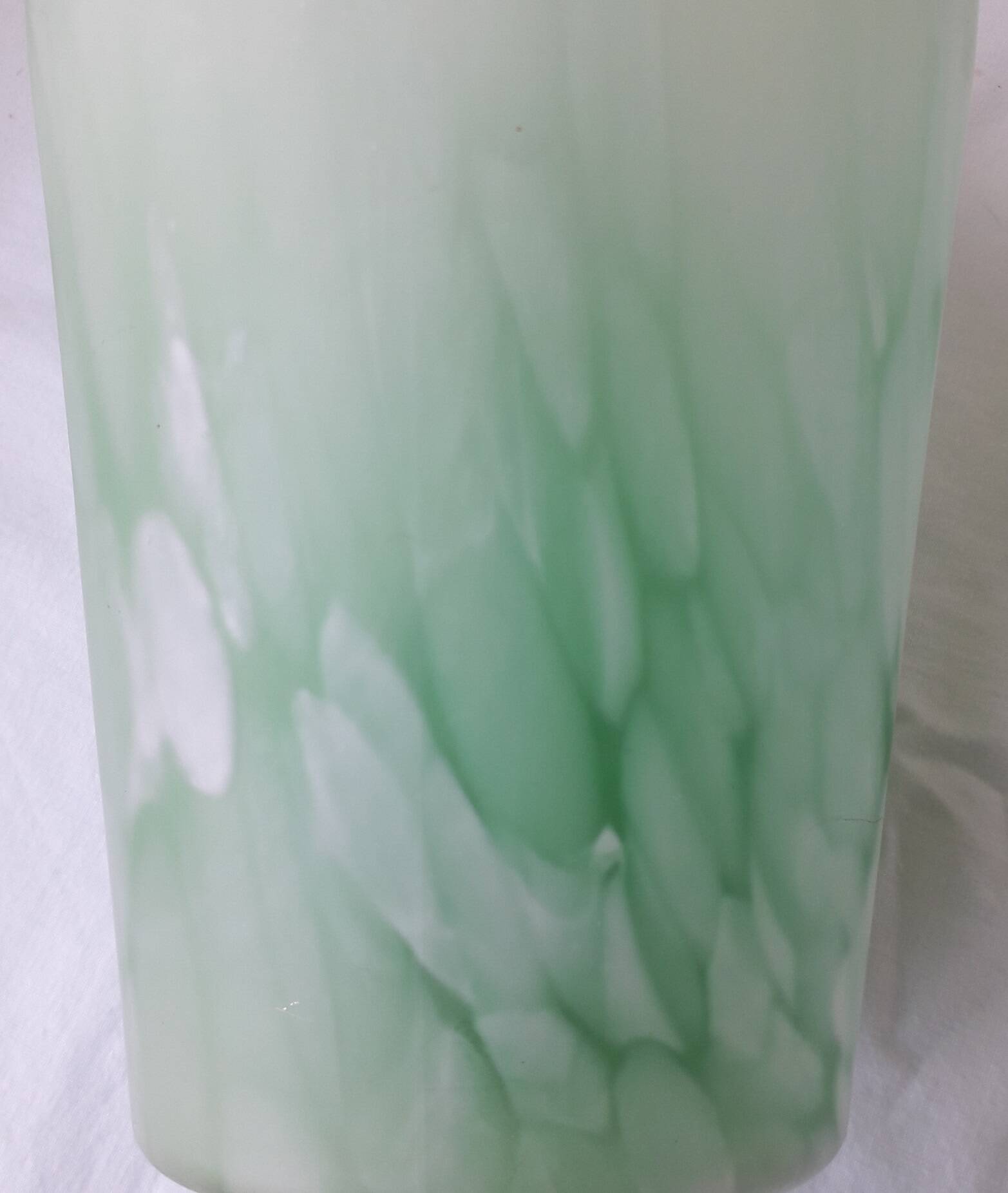 Clichy style glass vase