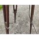 Spotlight on wooden and chrome tripod.