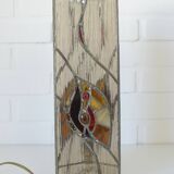 Vintage Bedside Tiffany Style Lighting Unique Lamp Vitrage Handmade Light