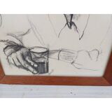 Brum 77 Black Pencil Drawings