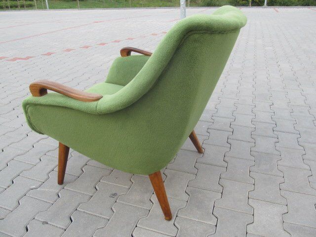 Paire de fauteuils années 50 design Rare