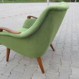 Rare pair of chairs 50s design