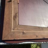 1940s smoked mirror with glazing bars