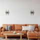 Pair of double wall lamps by Wihelm Braun Feldweg for Doria Leuchten, 1970