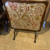 Antique fire screen convertible table
