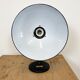 Industrial black enamel table lamp, 1950