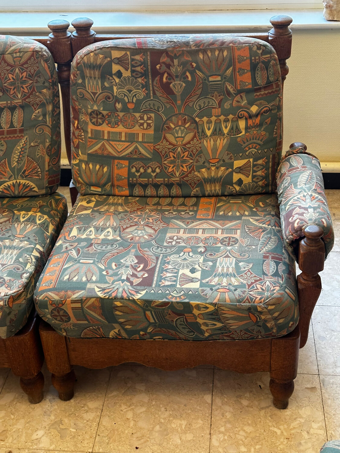 Salon modulable vintage années 50