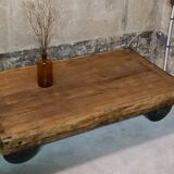 Industrial coffee table