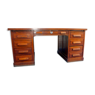 Bureau ministre à caissons double
