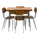 Lot de (1Table + 4 Chaises) "Supermatic"