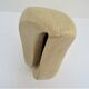 XL lamp in carved stone Arsène Galisson 80s height 40 cm