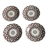 4 assiettes à dessert England