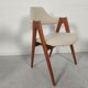 6 "compass" teak chairs by Kai Kristiansen for sva m-bler, 60s