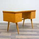 1950s desk, beech/resopal. Manufacturer: Ekawerk