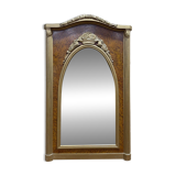 Art Deco period mirror in painted wood