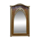 Art Deco period mirror in painted wood