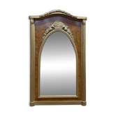 Miroir d'époque Art Déco en bois peint