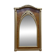 Art Deco period mirror in painted wood