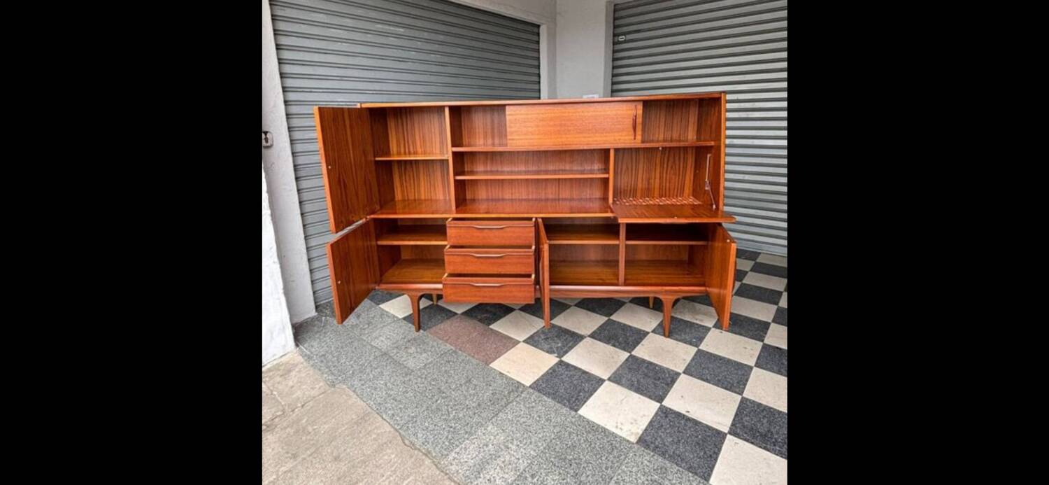 Large teak sideboard from the 1960s.