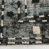 3x9 handmade pom pom vintage runner rug 285x73cm
