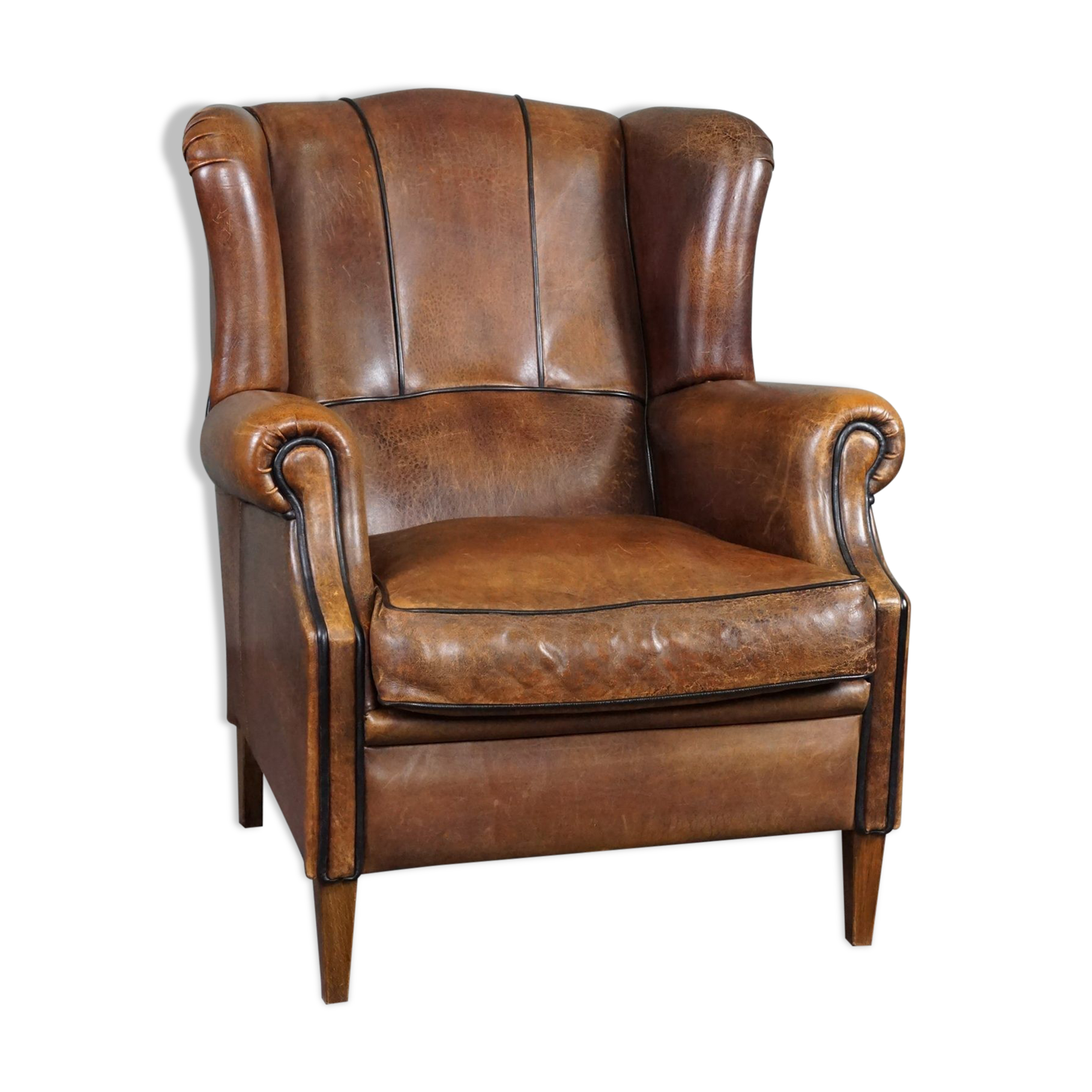 Sheepskin armchair