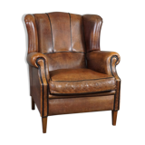 Sheepskin armchair
