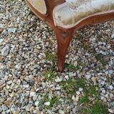 Paire de fauteuils anciens style louis xv