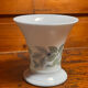 Wedgwood Bone China, small porcelain vase with floral decoration.