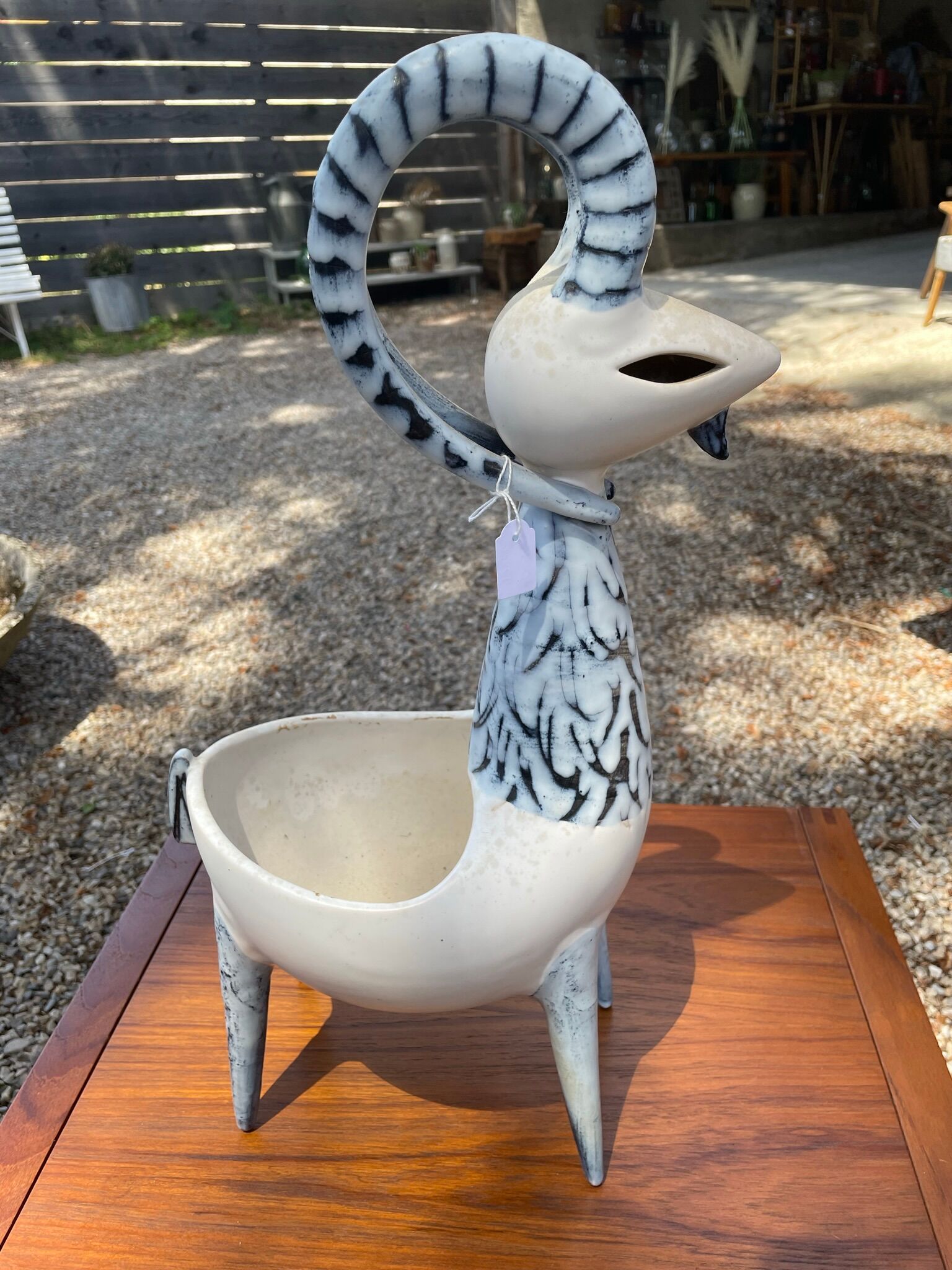 Empty ceramic pocket Lucien Neuquelman