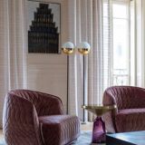 Floor Lamp 01 Black / Marble - Magic Circus Editions